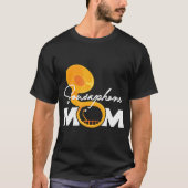 Sousaphone Moeder Marching Band Muziekinstrument T-shirt (Voorkant)