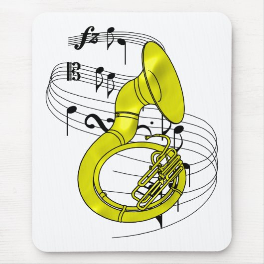 Sousaphone Muismat (Voorkant)