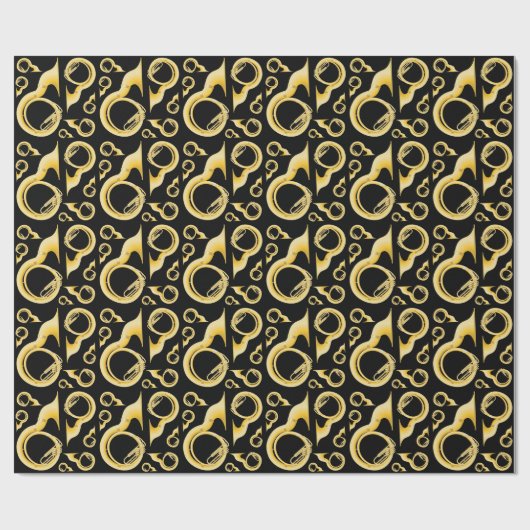 Sousaphone Music Teacher Cadeaupapier (Vlak)