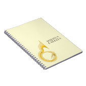 Sousaphone Music Teacher Notitieboek (Rechterzijde)