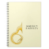 Sousaphone Music Teacher Notitieboek (Voorkant)