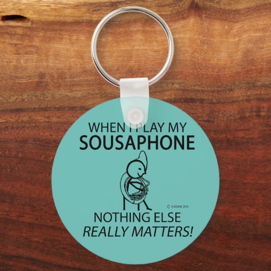 Sousaphone Niets anders doet er toe Sleutelhanger (Voorkant)