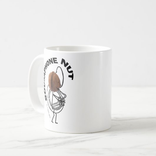 Sousaphone Nut Koffiemok (Voorkant links)