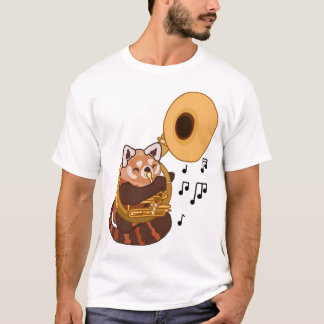 Sousaphone Red Panda T-shirt