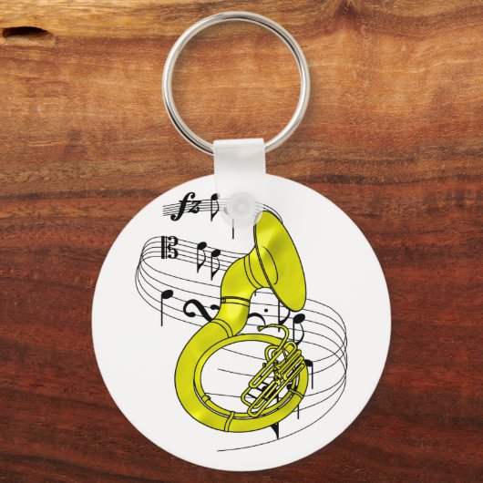 Sousaphone Sleutelhanger (Voorkant)