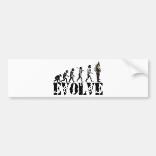 Sousaphone Tuba Tubas Evolution Musical Art Bumpersticker