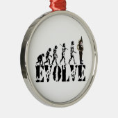 Sousaphone Tuba Tubas Evolution Musical Art Metalen Ornament (Rechts)