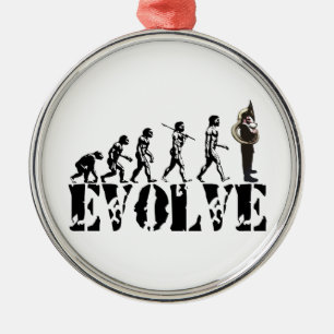 Sousaphone Tuba Tubas Evolution Musical Art Metalen Ornament