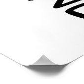 Sousaphone voelt de muziek poster (Hoek)