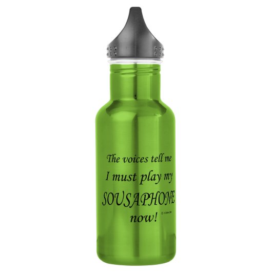 Sousaphone Voices zegt dat je moet spelen Waterfles (Links)