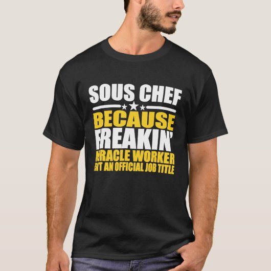 Souschef Voor Souschef Medewerker 2 T-shirt (Voorkant)