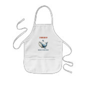 Souschef Walvis Oceaan Keuken Kinder Schort (Voorkant)
