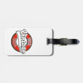 Sousse tunisia  stijl logo bagagelabel (Achterkant horizontaal)