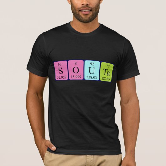 Souta periodiek shirt van de lijstnaam (Voorkant)