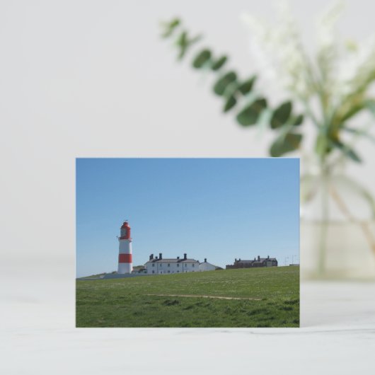 Souter Lighthouse summer Briefkaart (Staand voorkant)