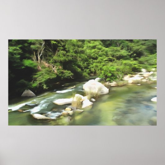 South 0365 Art Print (Voorkant)