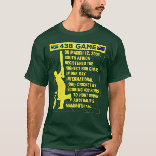 South Africa Cricket Protea 438 Game Nostalgia T-S T-shirt