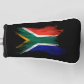 South Africa flag brush stroke, national flag Golfheadcover (Voorkant)