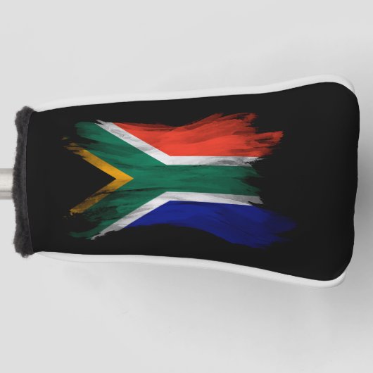 South Africa flag brush stroke, national flag Golfheadcover (Voorkant)
