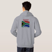 South Africa Flag Hoodie (Achterkant volledig)