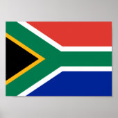 South Africa Flag Poster (Voorkant)
