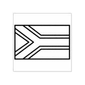South Africa Flag Rubberstempel (Afrduk)