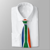 South Africa Flag Tie Stropdas (Gebonden)