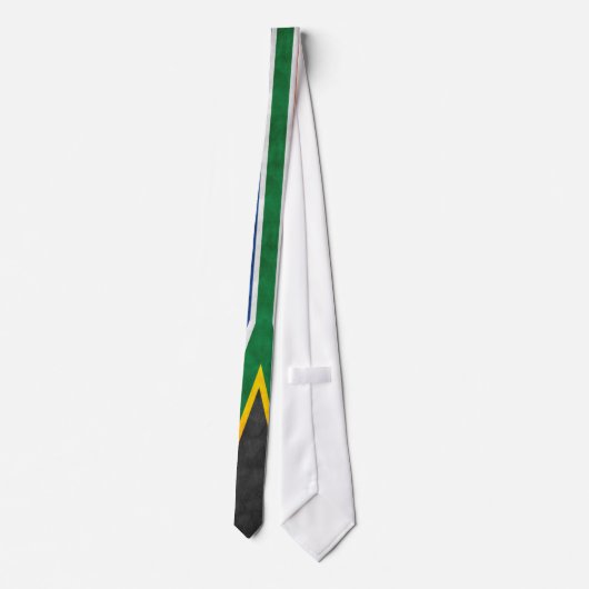South Africa Flag Tie Stropdas (Achterkant)