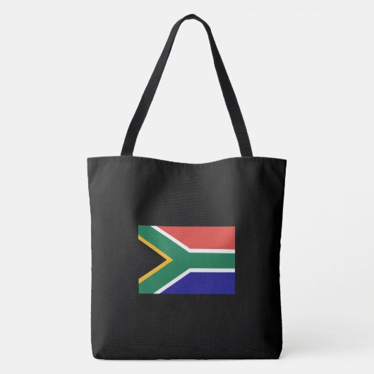 South Africa Flag Tote Bag (Achterkant)