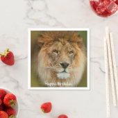 South Africa Majestic Lion Sluiten Servetten (Insitu)