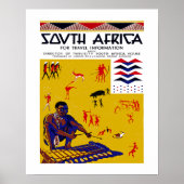 South Africa Poster (Voorkant)