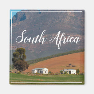 South Africa Rural Landscape Mountain SA Magnet