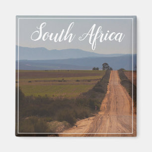 South Africa Rural Landscape Road SA Magnet