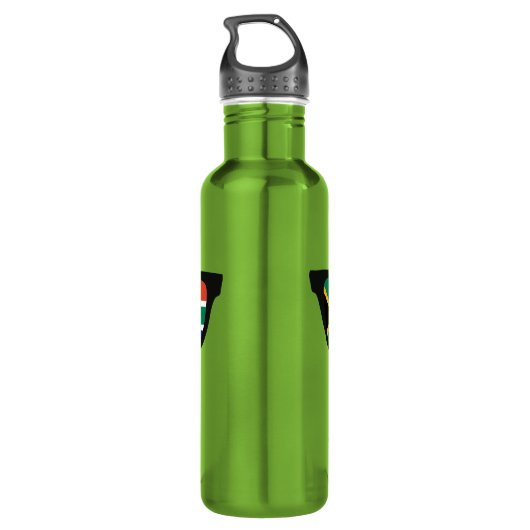 South Africa Shades aangepaste waterflessen Waterfles (Achterkant)
