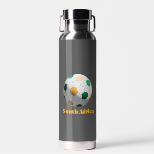 South Africa Soccer Waterfles (Voorkant)