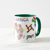 South Africa Travel Mug – Explore the Wildlife Mok (Voorkant rechts)