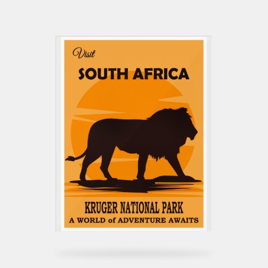 South Africa Travel Poster (Voorkant)