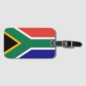 South African Flag Bagagelabel (Voorkant (horizontaal))