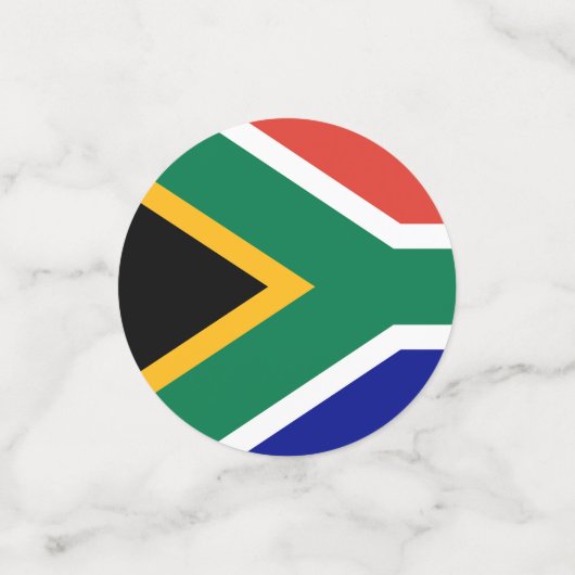 South African Flag Confetti (Kleine voorkant)