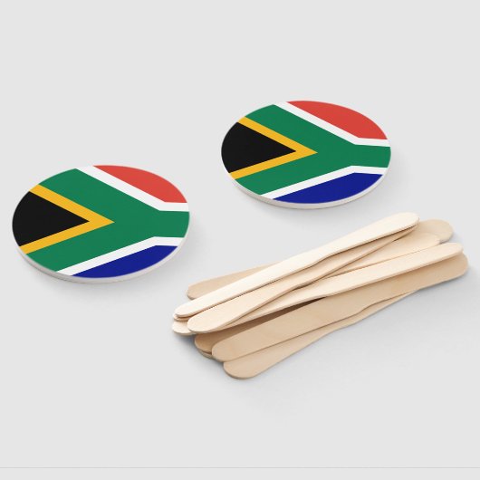 South African Flag Handwaaier (Niet-gemonteerd)