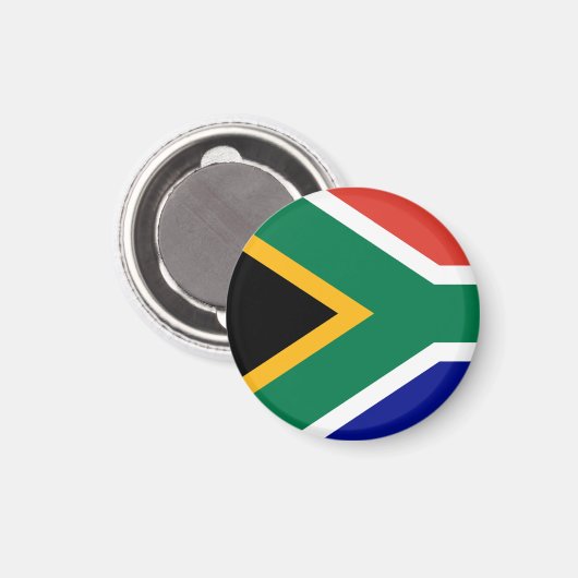South African Flag Magneet (Voorkant / Achterkant)