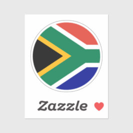 South African Flag Sticker