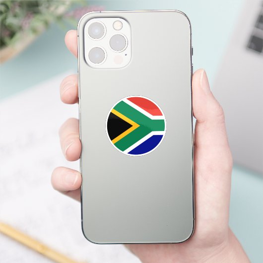South African Flag Sticker (Telefoon)