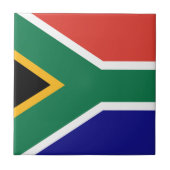 South African Flag Tegeltje (Voorkant)