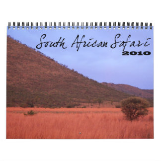 South African Safari Calendar Kalender