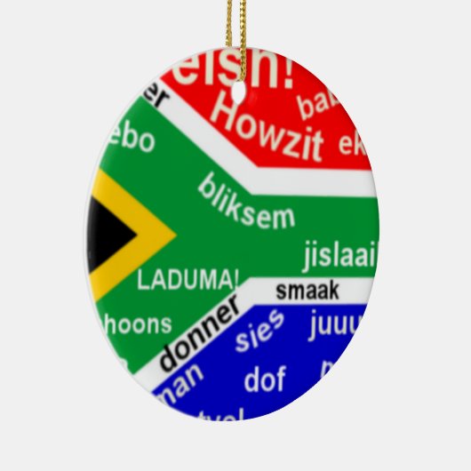 South African Slang Ornament -  (Rechts)