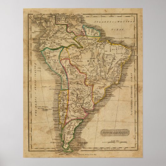 South America 12 Poster (Voorkant)