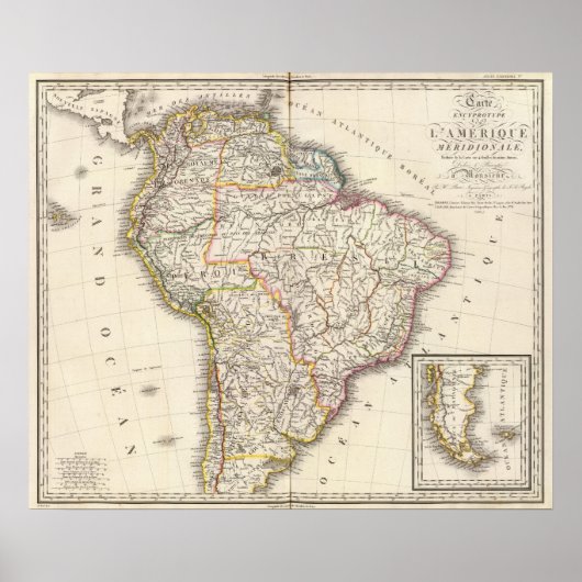 South America 12 Poster (Voorkant)