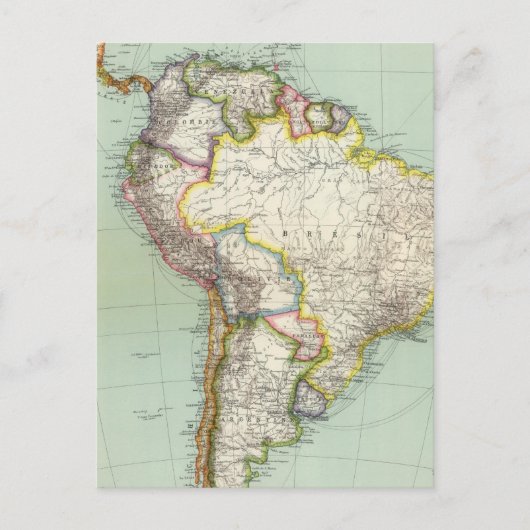 South America 42 Briefkaart (Voorkant)