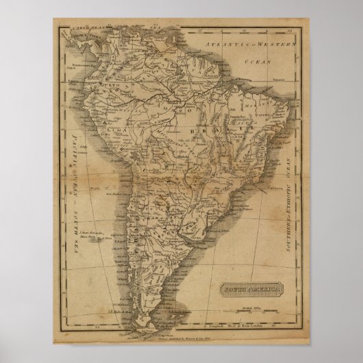 South America 6 Poster (Voorkant)